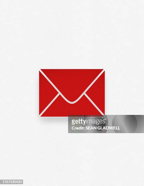 red envelope - mail stock illustrations stock pictures, royalty-free photos & images