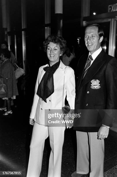 Guests attend an event at the headquarters of the Directors Guild of America in Los Angeles, California, on March 29, 1978.