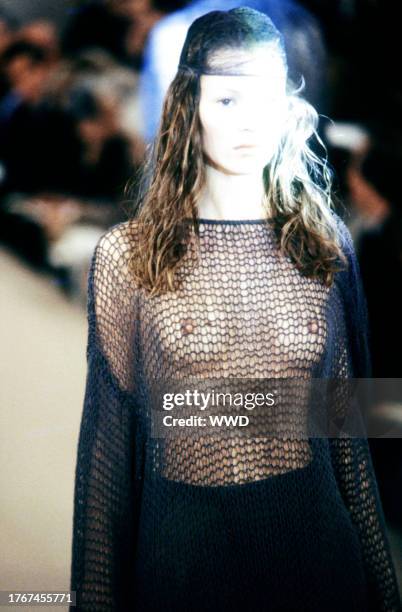 Model Kate Moss.
