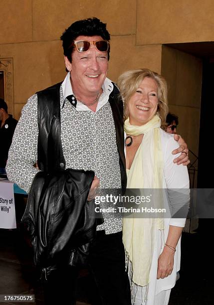 Michael Madsen and Jayne Atkinson attend the 'Free Willy' 20th anniversary celebration at the Egyptian Theatre on August 17, 2013 in Hollywood,...