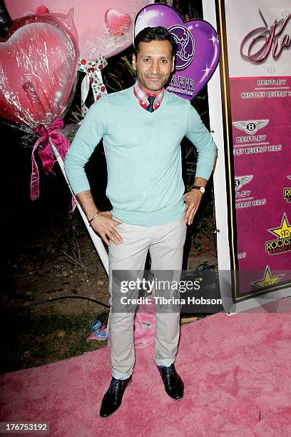 Cas Anvar attends the 8th annual Kandyland on August 17, 2013 in Beverly Hills, California.