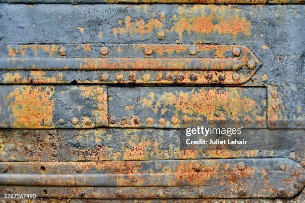 barge bands. - ship hull stock pictures, royalty-free photos & images