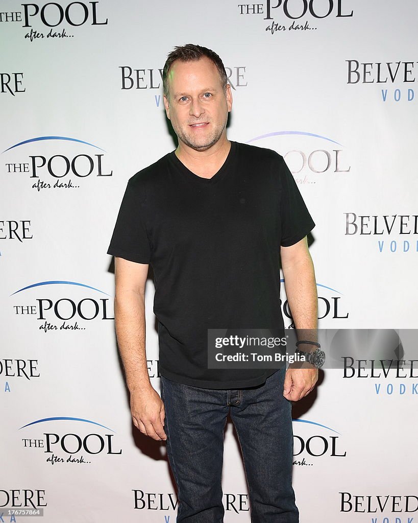 Dave Coulier Visits The Pool After Dark At Harrah's Resort