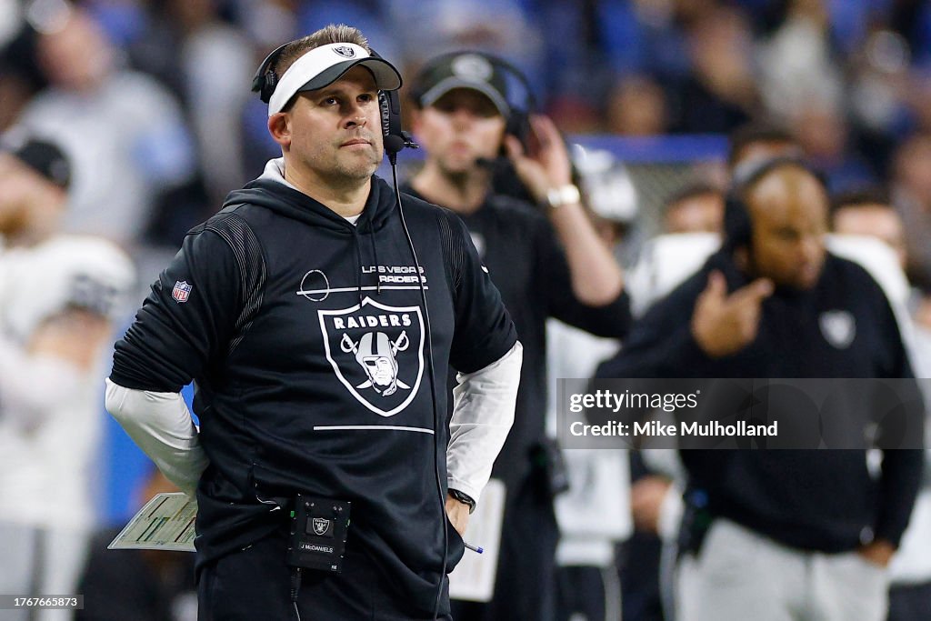 Las Vegas Raiders v Detroit Lions