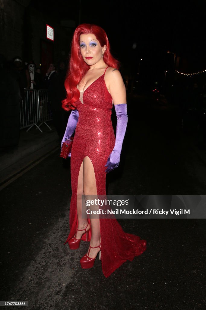 Halloween 2023 - Celebrity Sightings In London