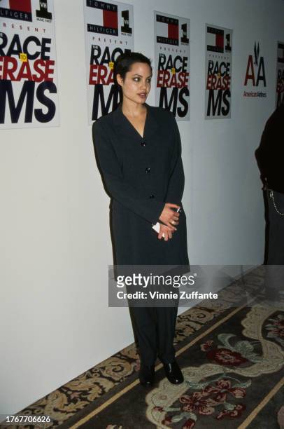 Angelina Jolie during the 6th Annual Tommy Hilfiger Race to Erase MS in New York City, New York, United States, 22nd May 1999.