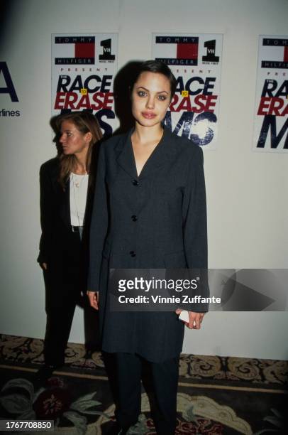 Angelina Jolie during the 6th Annual Tommy Hilfiger Race to Erase MS in New York City, New York, United States, 22nd May 1999.