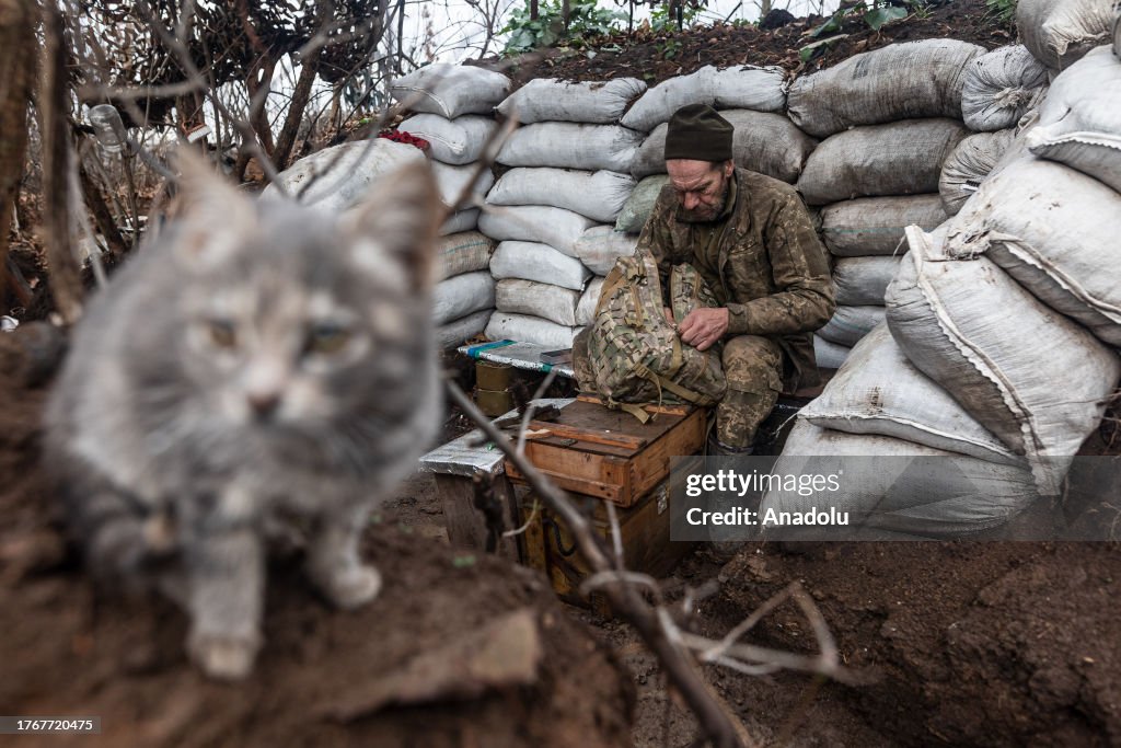 Military mobility of Ukrainian soldiers in Donetsk