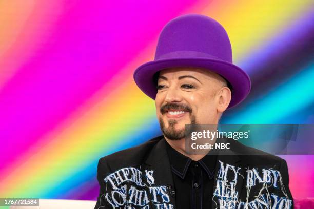 Boy George on Monday, November 6, 2023 --