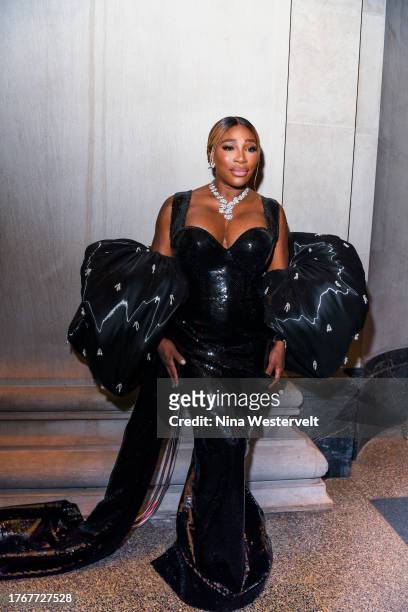 Serena Williams at the 2023 CFDA Fashion Awards held at the American Museum of Natural History on November 6, 2023 in New York, New York.