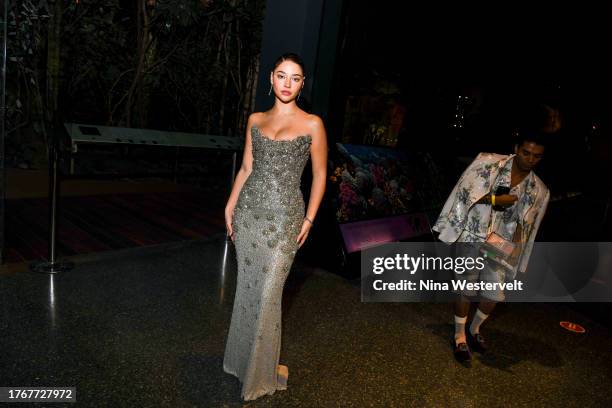 Madelyn Cline at the 2023 CFDA Fashion Awards held at the American Museum of Natural History on November 6, 2023 in New York, New York.