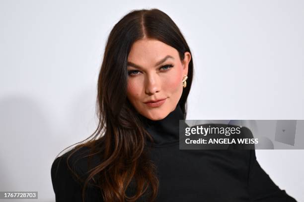 Model Karlie Kloss attends the CFDA Fashion Awards at the American Museum of Natural History in New York on November 6, 2023.