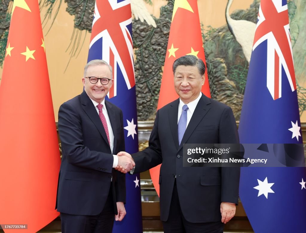 CHINA-BEIJING-XI JINPING-AUSTRALIA-PM-MEETING (CN)