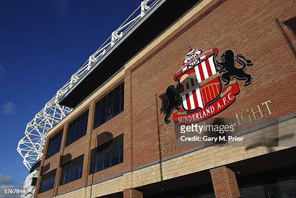General view of the Stadium of Light during the FA Barclaycard Premiership match between Sunderland and Charlton Athletic held on February 1, 2003 at...