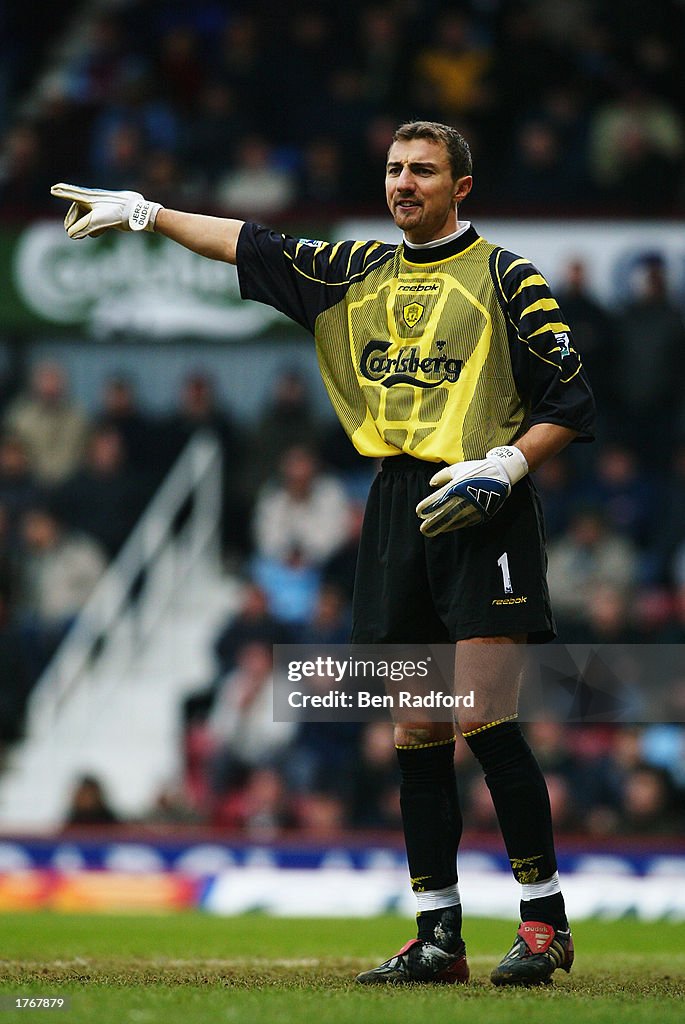Jerzy Dudek of Liverpool