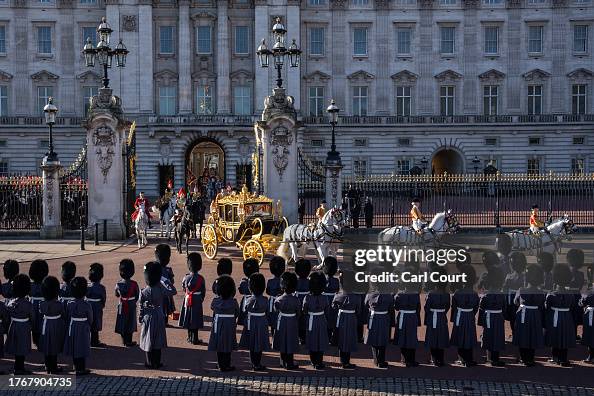 King Charles III Delivers Speech At The Opening Of Parliament King Charles III Delivers Speech At The Opening Of Parliament
