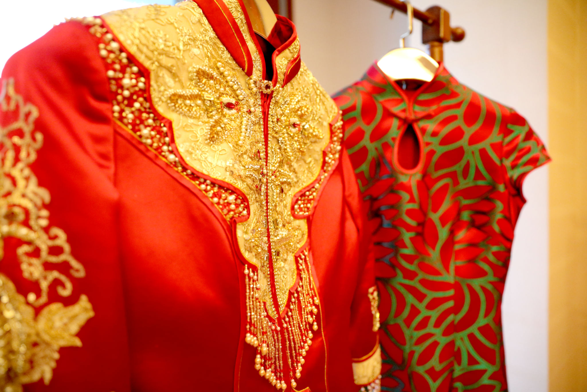 traditional wedding attire