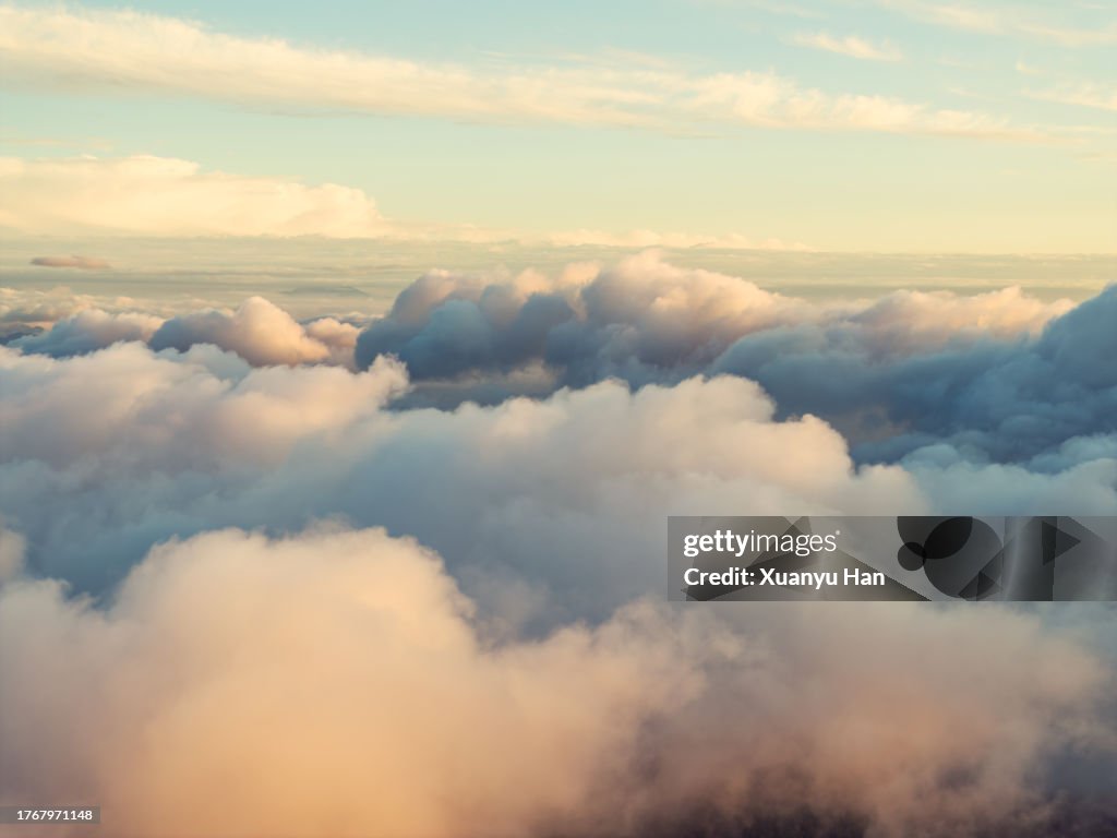 Aerial View Of Clouds