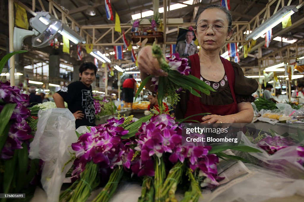 Images Of Thai Economy As GDP Figures Are Released