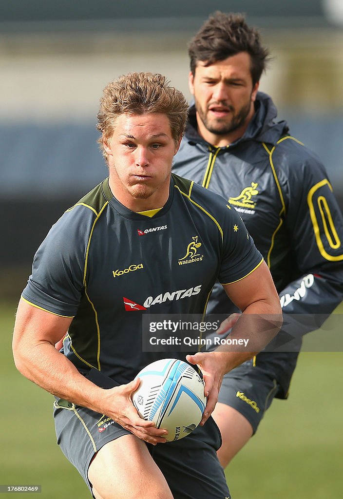 Australian Wallabies Training Session