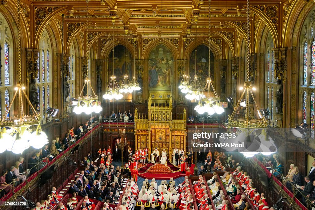 King Charles III Delivers Speech At The Opening Of Parliament