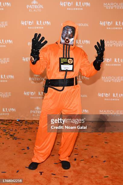 Young Paris attends Heidi Klum's 22nd Annual Halloween Party presented by Patron El Alto at Marquee on October 31, 2023 in New York City.