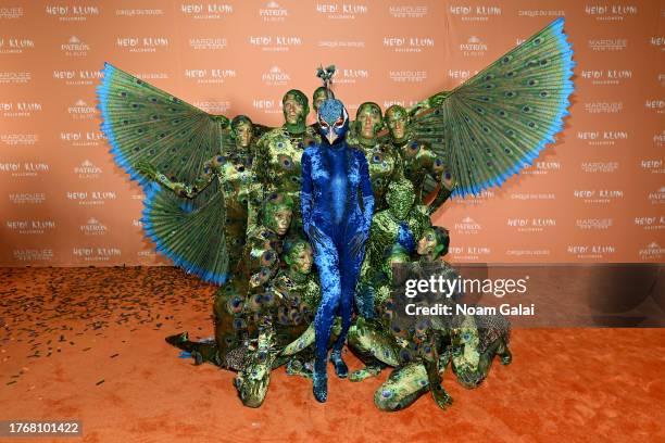 Heidi Klum attends Heidi Klum's 22nd Annual Halloween Party presented by Patron El Alto at Marquee on October 31, 2023 in New York City.