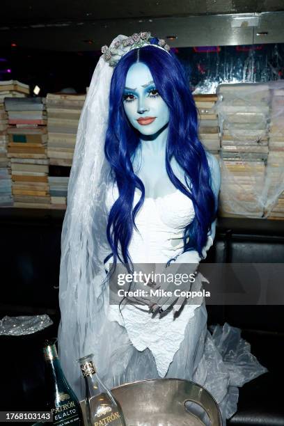 Becky G attends Heidi Klum's 22nd Annual Halloween Party presented by Patron El Alto at Marquee on October 31, 2023 in New York City.
