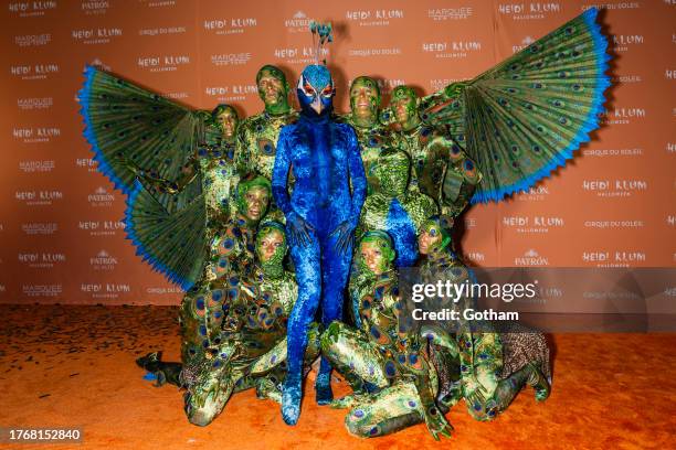 Heidi Klum attends the 2023 Heidi Klum Halloween Party at Marquee on October 31, 2023 in New York City.