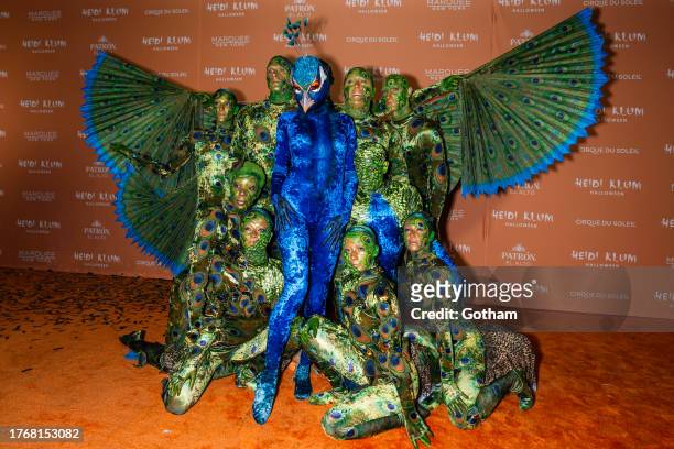 Heidi Klum attends the 2023 Heidi Klum Halloween Party at Marquee on October 31, 2023 in New York City.