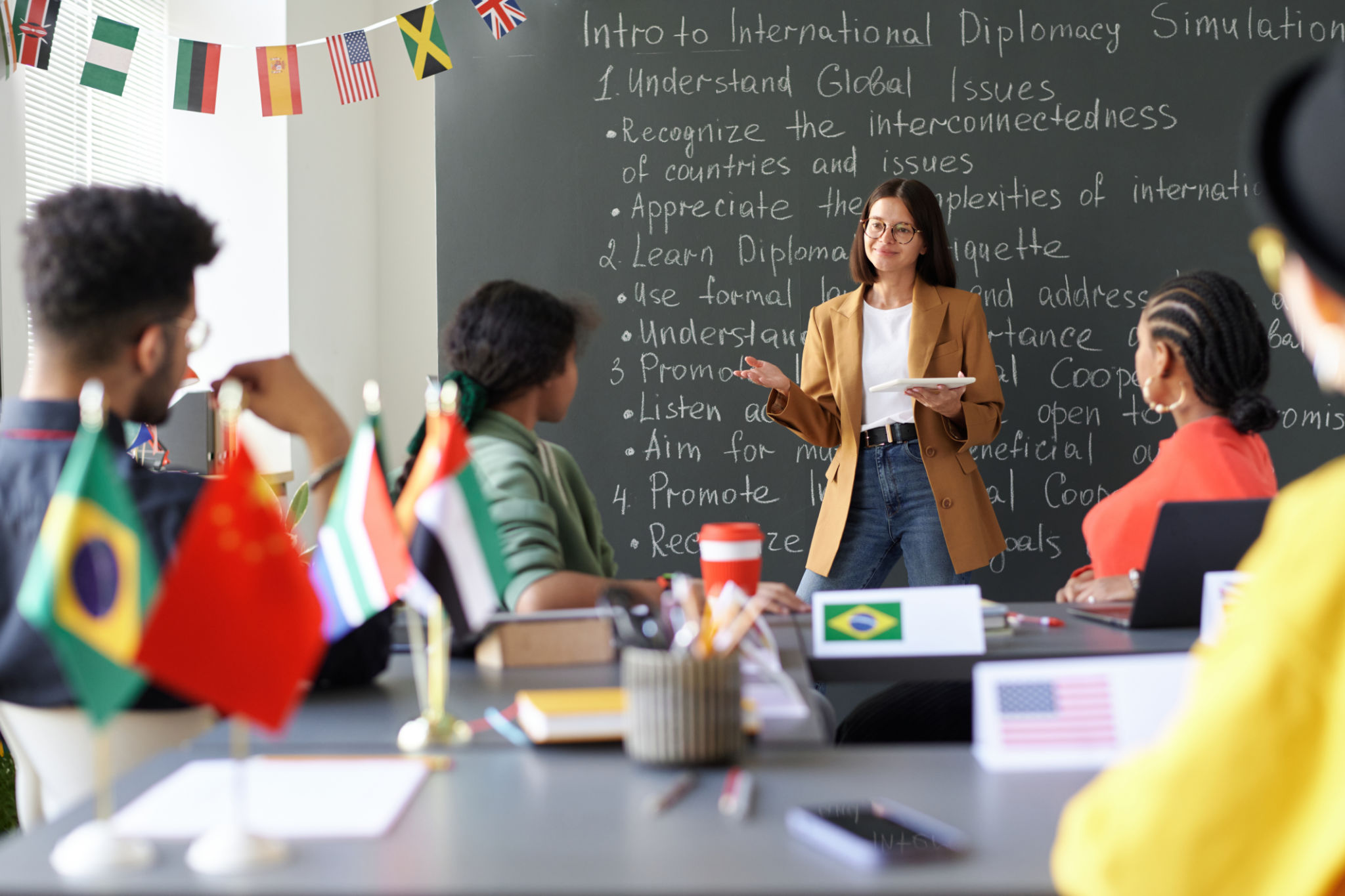 language learning classroom