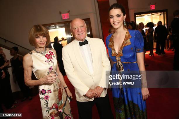 Anna Wintour, Barry Diller and Bee Shaffer