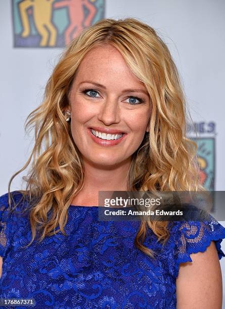 Entertainment reporter Brooke Anderson attends the Team Maria benefit for Best Buddies at Montage Beverly Hills on August 18, 2013 in Beverly Hills,...