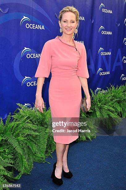 Actress Anne Heche attends the 6th annual Oceana's SeaChange summer party on August 18, 2013 in Laguna Beach, California.