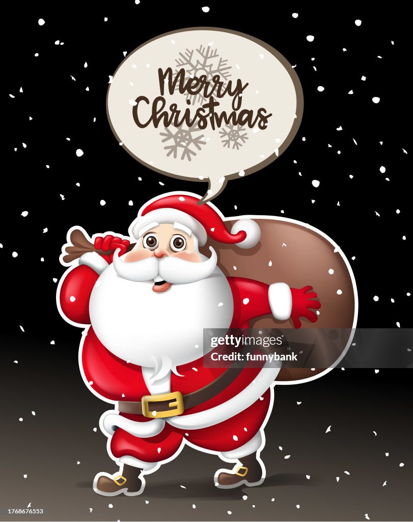 Santas Card Message High-Res Vector Graphic - Getty Images