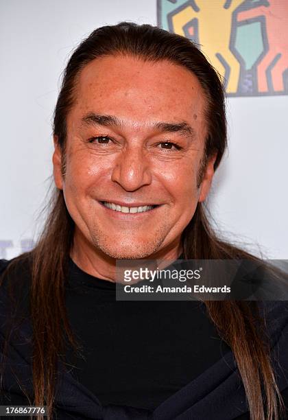 Celebrity hairstylist Nick Chavez attends the Team Maria benefit for Best Buddies at Montage Beverly Hills on August 18, 2013 in Beverly Hills,...