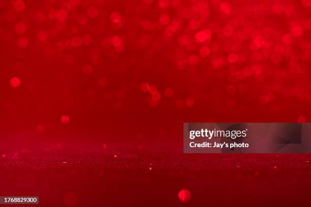 abstract multicolored glowing lights - decoración navideña fotografías e imágenes de stock