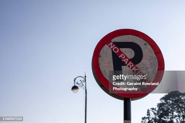 no parking road sign, south india - coorg india stock pictures, royalty-free photos & images