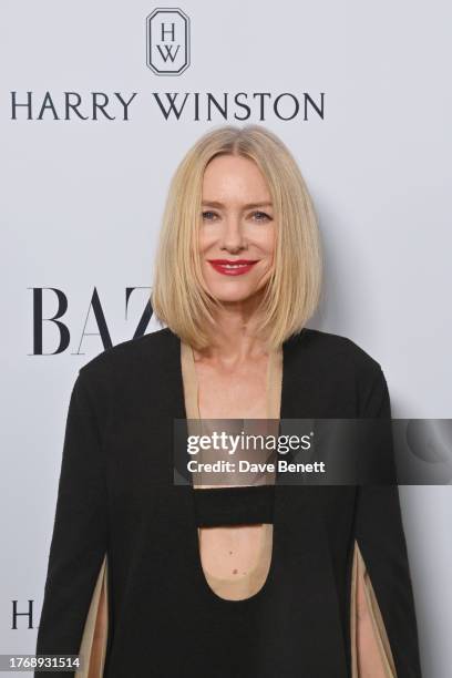 Naomi Watts attends the Harper's Bazaar Women of the Year Awards 2023 at Claridge's Hotel on November 7, 2023 in London, England.