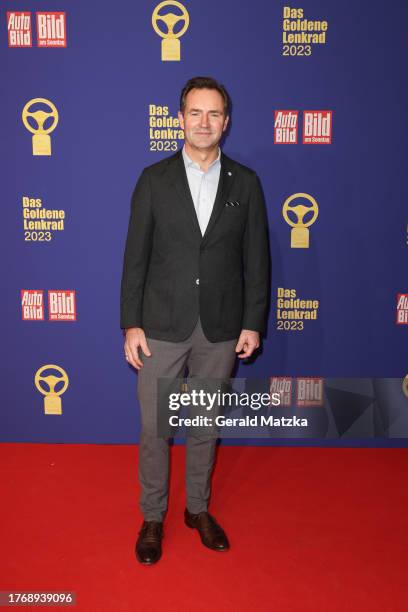 Thomas Schäfer attends the "Das Goldene Lenkrad" Award 2023 at Axel Springer Haus on November 7, 2023 in Berlin, Germany.