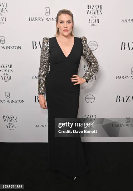 Emerald Fennell attends the Harper's Bazaar Women of the Year Awards 2023 at Claridge's Hotel on November 7, 2023 in London, England.