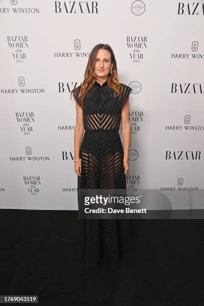 Camille Cottin attends the Harper's Bazaar Women of the Year Awards 2023 at Claridge's Hotel on November 7, 2023 in London, England.