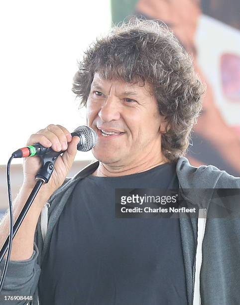 Michael Lang, co-creator of the Woodstock Music & Art Festival in 1969 attends the Richie Havens Memorial Celebration and Aerial Scattering of Ashes...