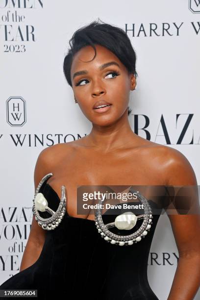 Janelle Monae attends the Harper's Bazaar Women of the Year Awards 2023 at Claridge's Hotel on November 7, 2023 in London, England.