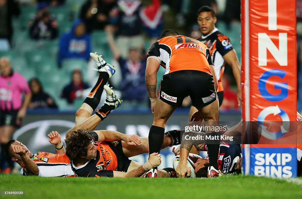 NRL Rd 23 - Wests Tigers v Roosters