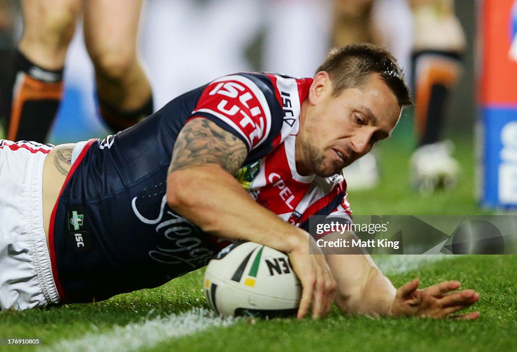 NRL Rd 23 - Wests Tigers v Roosters