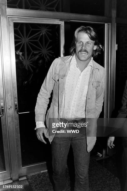 Nick Nolte attends an event at the headquarters of the Directors Guild of America in Los Angeles, California, on March 29, 1978.