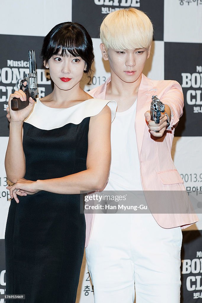 Musical 'Bonnie and Clyde' Press Conference In Seoul