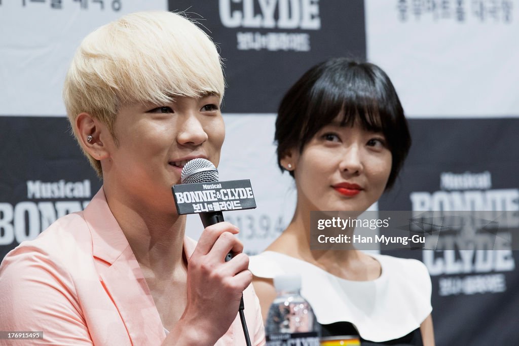 Musical 'Bonnie and Clyde' Press Conference In Seoul