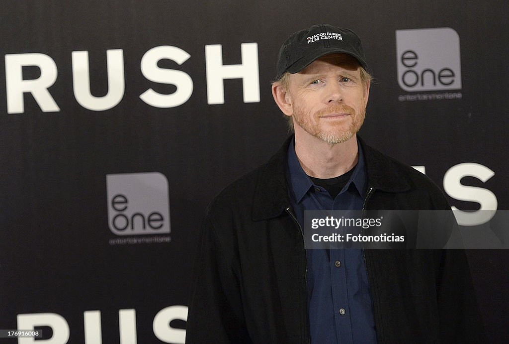 'Rush' Madrid Photocall